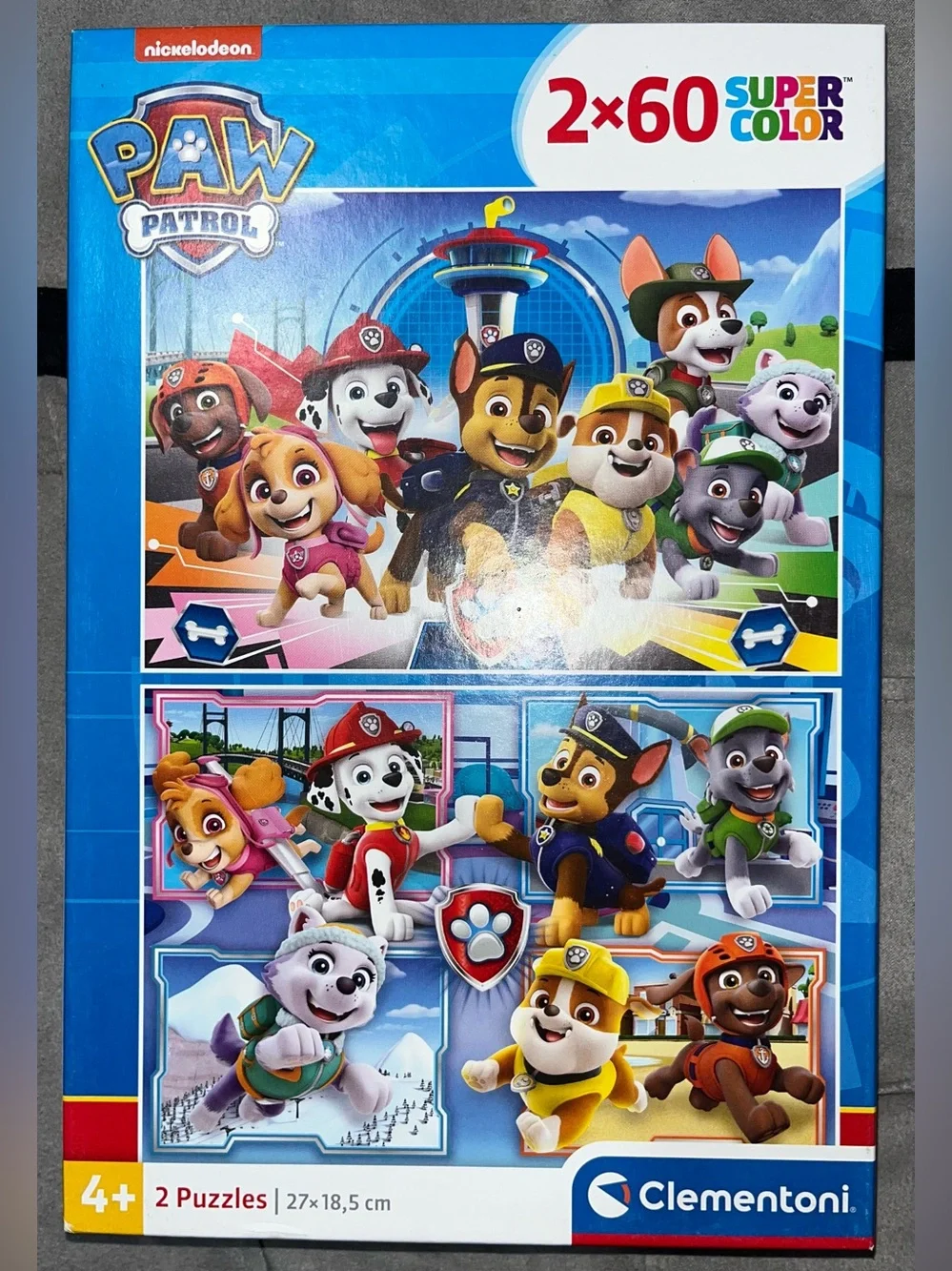 6 PAW Patrol Cardboard Puzzles (Trefl & Clementoni) - PERFECT CONDITION